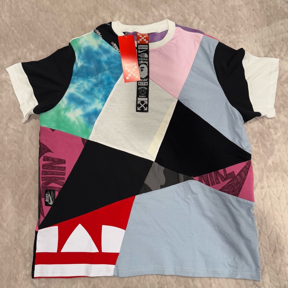 MSCHF X "Impossible" Patchwork Collab (2020) T-Shirt Sz M/L